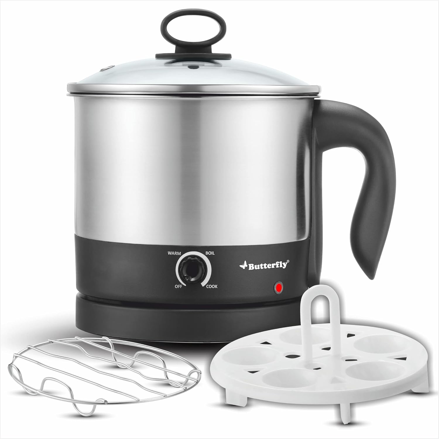 Butterfly Stainless Steel Matchless Multi Kettle 1.2 Liter